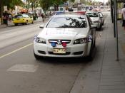 Holden Police Vehicle.