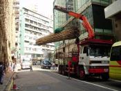 Bamboo,scaffolding Truck.kowloon.2009.