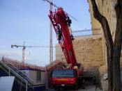 Smart Red Mobile Crane.dec.2009