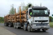 Kotahitanga Log Haulage Mack Quantum