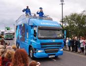 FJ12 AMX olympic Torch float