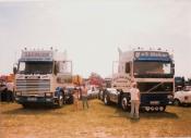 D & S Walker , Pickering - Scania F600 FKH & Volvo F500 SVN