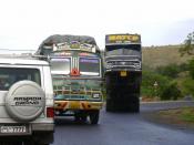 Truck.indiaahmednagar-pune Highway