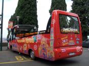 City Sightseeing Bus In Verona, Italy