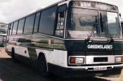 Buses at Newbury Racecourse 1985