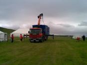 The Secretary's Hut Arrives!