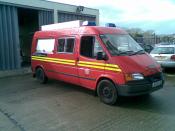 Holyhead's Saxon Transit Fire Tender