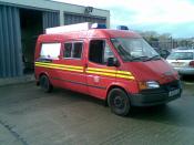 Holyhead's Saxon Transit Fire Tender