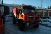 Unimog Hook Loader Fire Truck