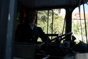 Me Inside A Leyland Double Decker