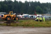 Volvo L110e Loader At Folkrace