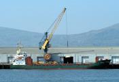 Unloading Timber