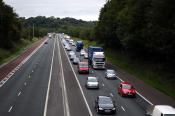 Rush Hour Traffic M1 Motorway