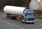 Scania 144l Unusal Load M1 Motorway Belfast