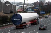 Scania 144l Unusal Load M1 Motorway Belfast