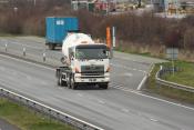 Hino Cement Mixer.