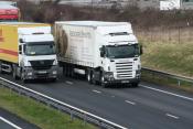 Dhl Merc And A Scania