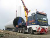 Top Section For Turbine No 17 Arrives On Site