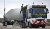 Turbine Blade Arrives On Site At Scout Moor