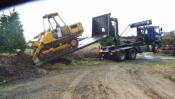 A Phoenix Metals Anglesey Daf Delivering Jcb For Mr A Kelly