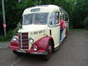 Bedford OB Coach FWW 596 At Oxenhope Station