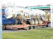 Damaged Tanker @ Doncaster Services