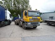 MX07 SRY DAF CF 8x4 Loading A Waste Skip/compactor