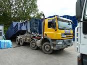 MX07 SRY DAF CF 8x4 Loading A Waste Skip/compactor