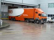 BX54 LGD TNT Mercedes Axor 1840 Reversing In To Unload.
