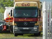 H3 CXC Merc Actros C&C Horse Transport