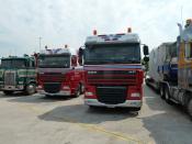 AG 453310 & AG 206273 Daf XF105 510 Hofer AG Lymm T.s. 28.05.12