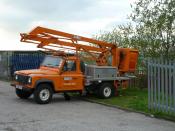 PK56 FRV Land Rover Cherry-picker Search