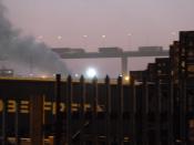 Trucks Queuing On The Q.E.II Bridge (Dartford Crossing)