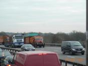 Showman's Wagons On The M4