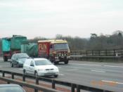 Showman's Wagons On The M4