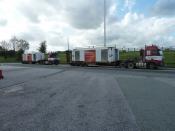 Temporary, Mobile, Filling Station.