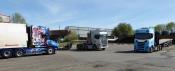 A Trio Of Scanias At The J13 Truck Stop