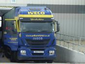 YK14 TTZ Iveco Strallis 6x2 P.D.Bannister