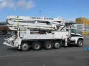 Freightliner, Concrete Pumper, Auckland.