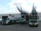 Volvo's Boat Haulage with Americas Cup Yachts