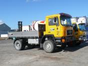 Man 4wd tipper,  Auckland Docks.