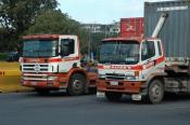 Scania And Mitsi Fighter A.G.Walter Ltd,  Auckland