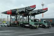 Volvo's,  Boat Haulage,  Auckland