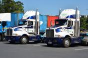 Kenworths, Raymond Transport,  Mt. Maunganui