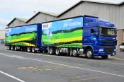 Daf Xf,  Halls Transport,  Auckland