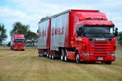 Scanias,  Tautari Fleet Arriving