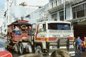 Scania & Steam Tram,  Queen St
