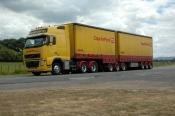 Volvo,  DHL Courier Post,  Tatuanui Nr Morrinsville