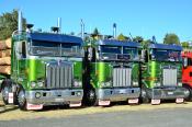 Kenworth,  Green Logging Fleet,  Mystery Creek