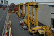 Auckland Container Terminal Straddle Carriers